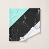 Motif Abstrait en marbre (Gant de toilette)