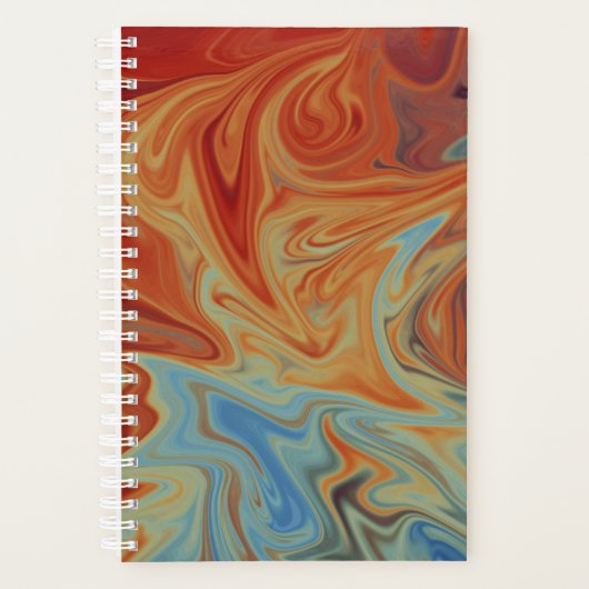 Motif abstrait fluide (Devant)