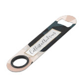 Motif Abstrait géométrique Beige Noir moderne (Devant angulaire)