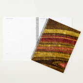 motif Abstrait, marron et jaune (Devant avec enveloppe)