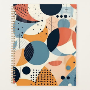 Motif Abstrait minimal sans fil - géométrique (10)