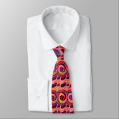 Motif abstrait moderne 1188 - Cravate masculine (Attaché)