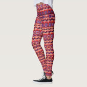 Motif abstrait moderne 1188 - Leggings (Gauche)