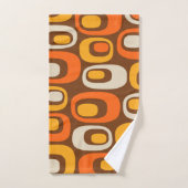 Motif Abstrait moderne du milieu du siècle (Serviette à main)