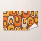 Motif Abstrait moderne du milieu du siècle (Serviette à main)