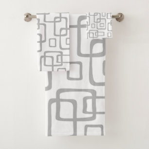 Motif Abstrait moderne rétro du milieu du siècle