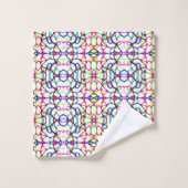 Motif Abstrait multicolore (Gant de toilette)