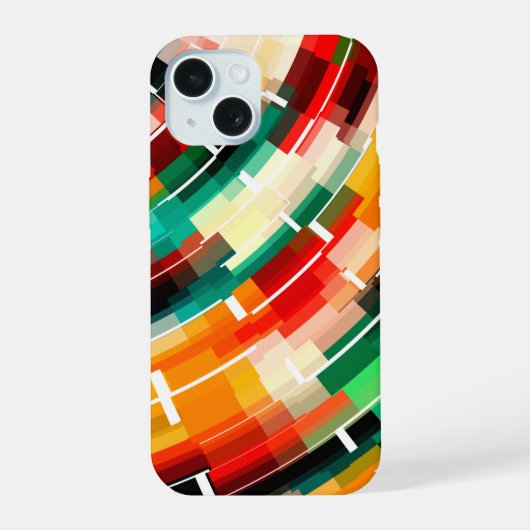 Motif Abstrait multicolore (Verso)