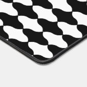Motif abstrait noir et blanc (Coin)