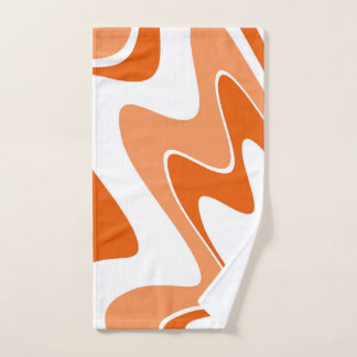 motif Abstrait - orange