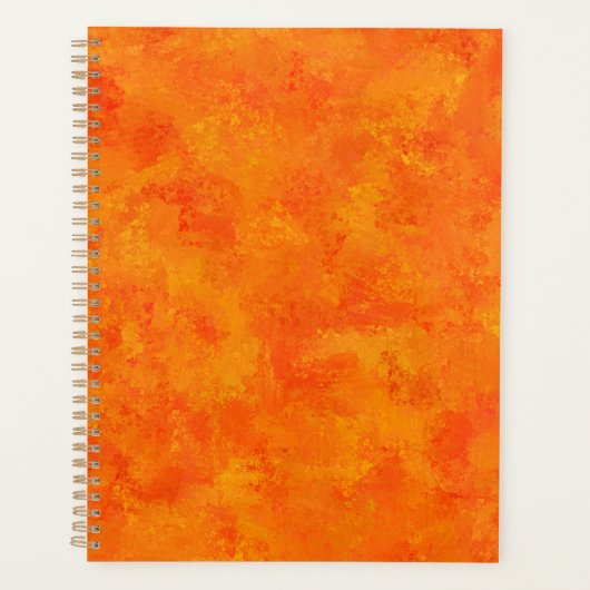 Motif Abstrait orange (Devant)