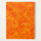 Motif Abstrait orange (Dos)