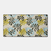 Motif abstrait pastel vert bleu (Recto)