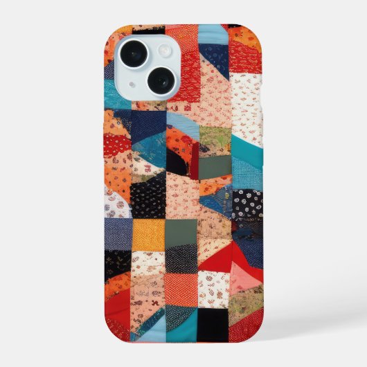 Motif Abstrait Patchwork Quilt (Verso)