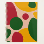 Motif Abstrait Rétro Géométrique Gras (Devant)