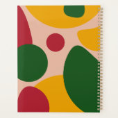 Motif Abstrait Rétro Géométrique Gras (Dos)