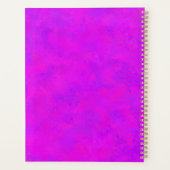Motif Abstrait Rose Violet (Dos)