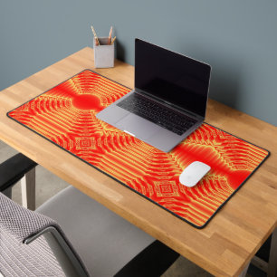Motif abstrait rouge et orange