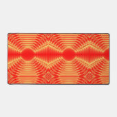 Motif abstrait rouge et orange (Recto)