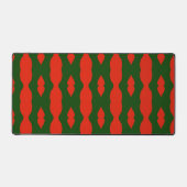 Motif abstrait rouge et vert (Recto)