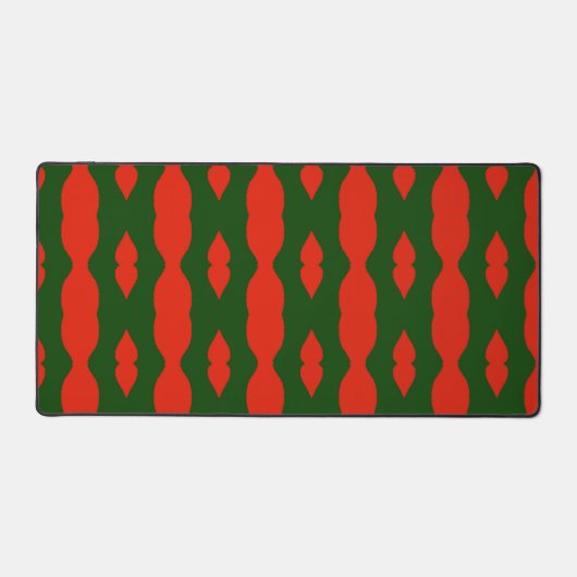 Motif abstrait rouge et vert (Recto)