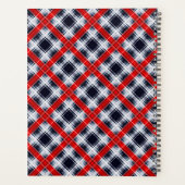 Motif abstrait sans à damiers plaid (Dos)
