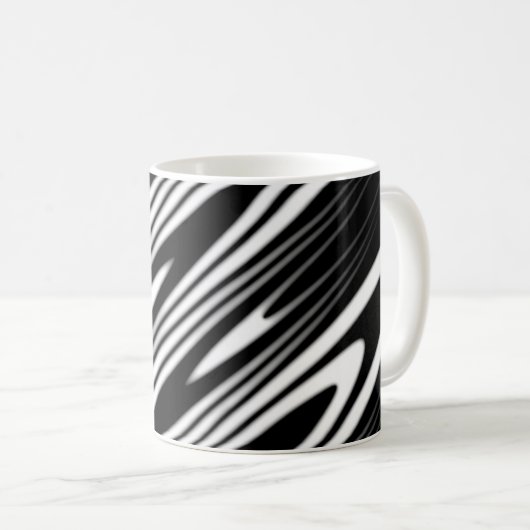 motif abstrait sans couture sur tasse (Devant droit)