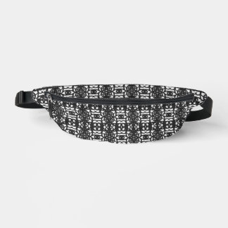 Motif abstrait unique noir et blanc
