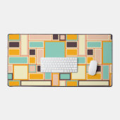 Motif abstrait vibrant avec des rectangles (Clavier et souris)