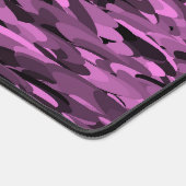 Motif Abstrait Violet Noir (Coin)