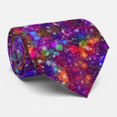 Motif Affaires Bleu Moderne Vacances Cravates (Roulé)