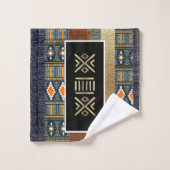 Motif africain (Gant de toilette)