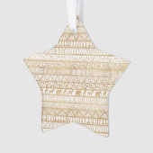 Motif africain de la tribu Gold White (devant)