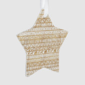 Motif africain de la tribu Gold White (devant)