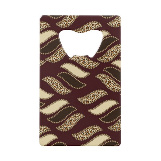 Motif africain de peau de guépard (Devant)