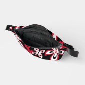 MOTIF ALOHA HAWAII EN NOIR/ROUGE (Ouvrir)