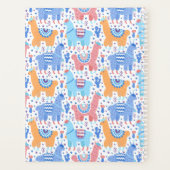 Motif Alpaca coloré clair (Dos)