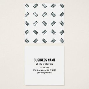 Motif alterné de logo ou d'image d'entreprise Bl