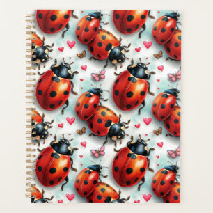 Motif Amour de Coccinelle pour la Saint-Valentin