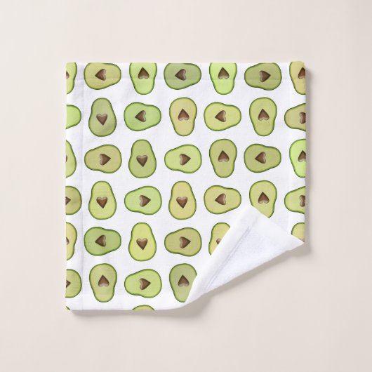 Motif amusant et fantaisiste de fruit sain pour le (Gant de toilette)