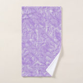 Motif Amythest et Marbre blanc (Serviette à main)