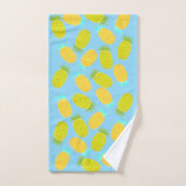 Motif Ananas Océan (Serviette à main)