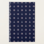 Motif Ancre Rouge Blanc Et Bleu (Devant)