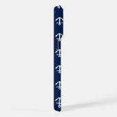 Motif Ancres bleues (Côté droit)