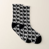 Motif anglais de silhouettes de cocker (Paire)