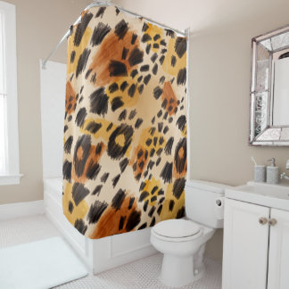 motif animal Abstrait rideau de douche