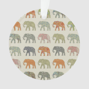 Motif animal coloré éléphant