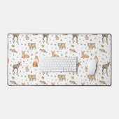 Motif animal de bois mou (Clavier et souris)