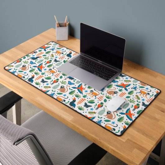 Motif animal de la forêt tropicale (Bureau 2)