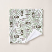 Motif animal mignon Sloth en forêt sauvage (Gant de toilette)